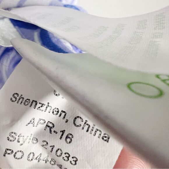 Lilly Pulitzer Sydney Caftan Top Lilly's Lilac House of Nemo Size XXS XS - Picture 6 of 6